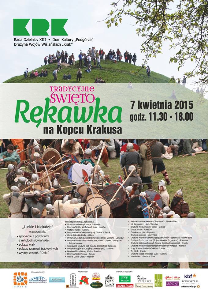 przewodnik po Krakowie - Święto Rękawki